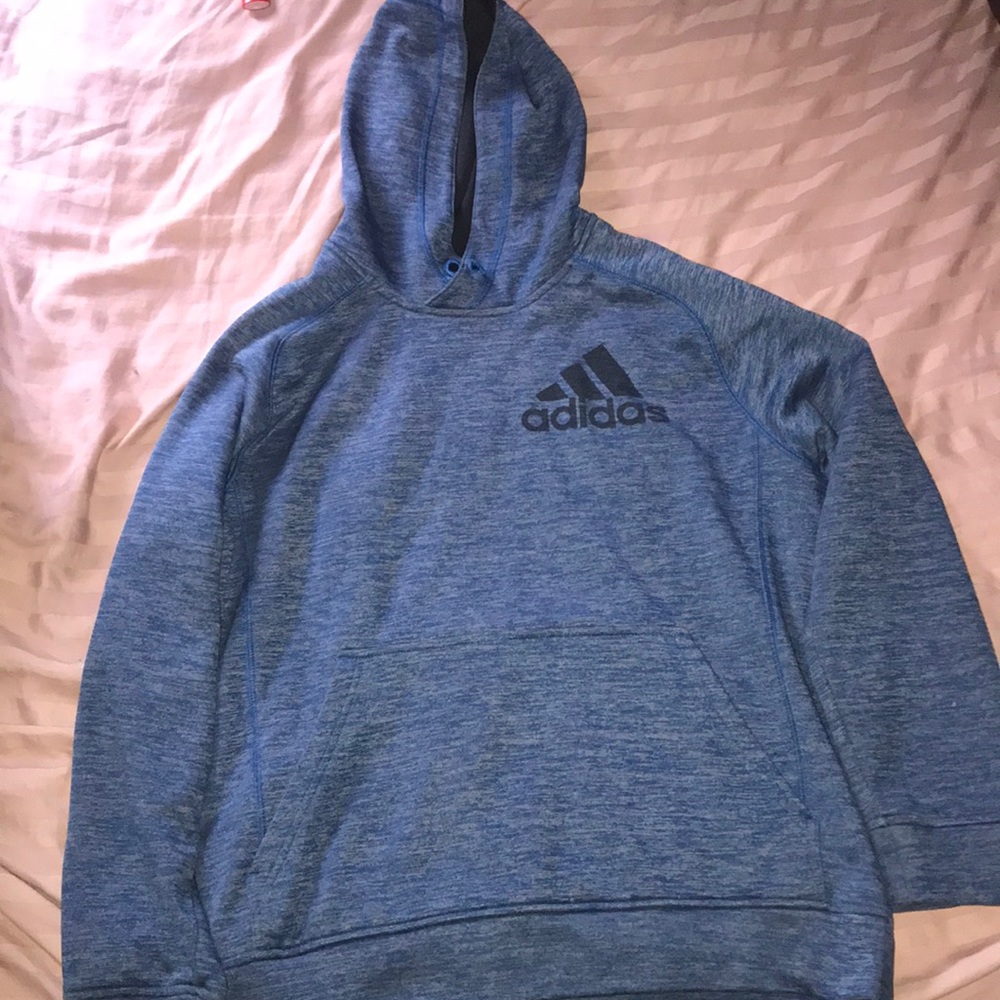 Blue Adidas Hoddie